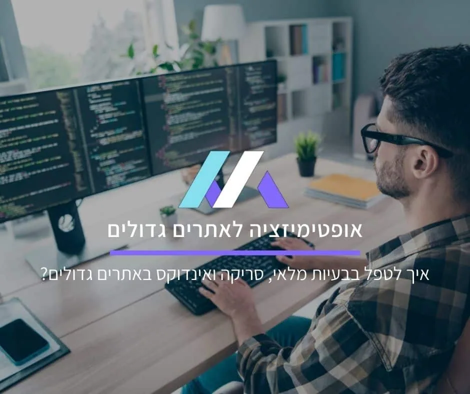 אופטימיזציה לאתרים גדולים: איך מטפלים בבעיות מלאי, סריקה ואינדוקס?