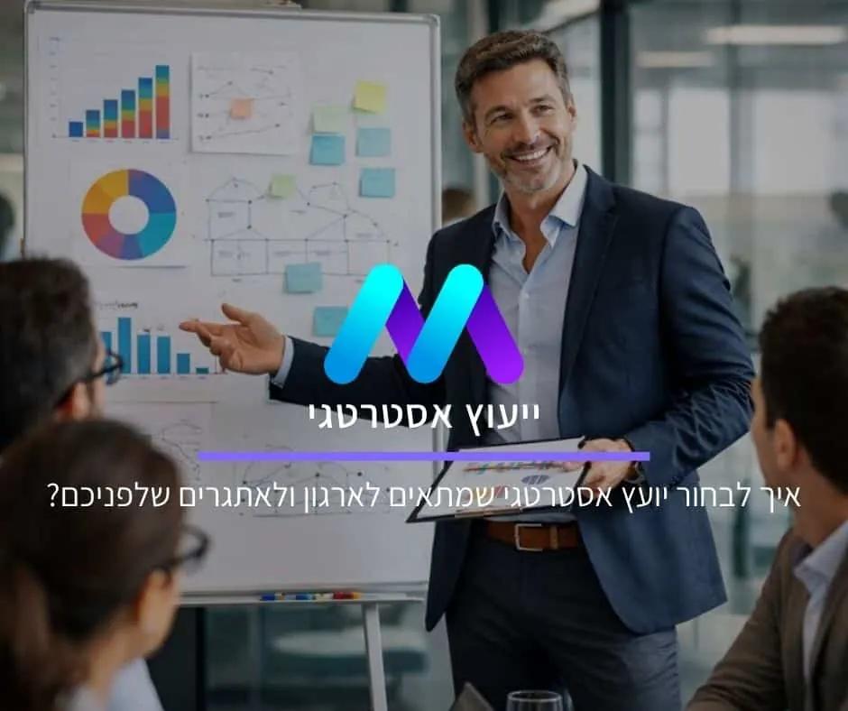 ייעוץ אסטרטגי: איך לבחור יועץ אסטרטגי שמתאים לארגון ולאתגרים שלפניכם?
