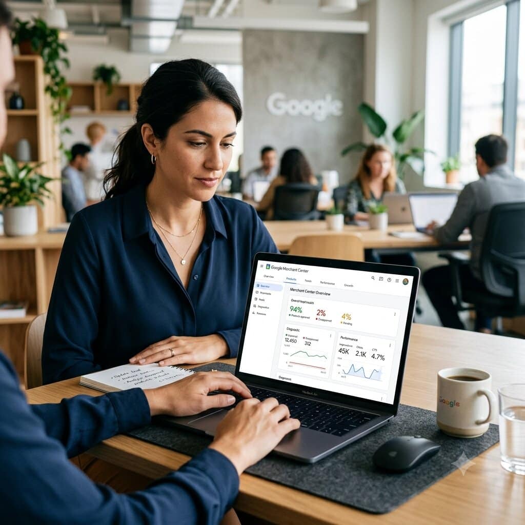 גוגל מרצ'נט סנטר (Google Merchant Center)