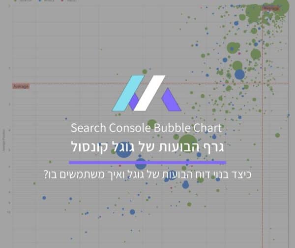 גרף הבועות של גוגל קונסול