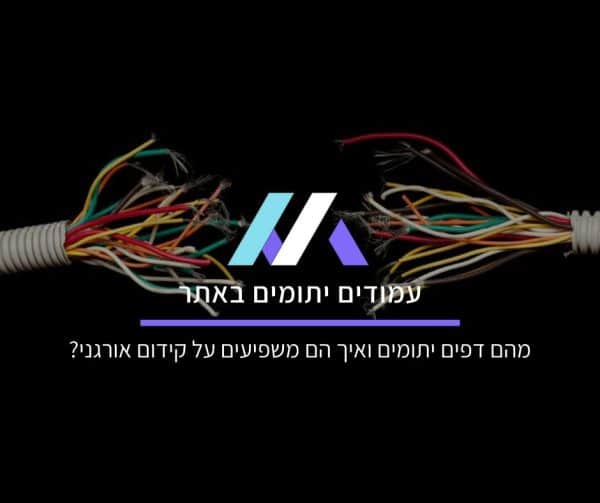 מהם דפים יתומים ואיך הם משפיעים על קידום אורגני?