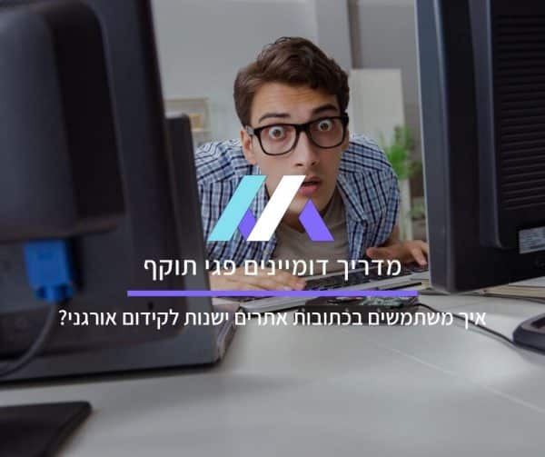 מדריך דומיינים פגי תוקף
