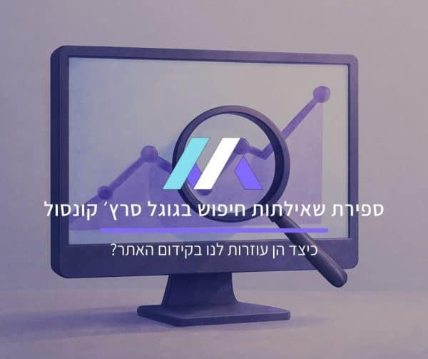 ספירת שאילתות חיפוש בגוגל סרץ׳ קונסול